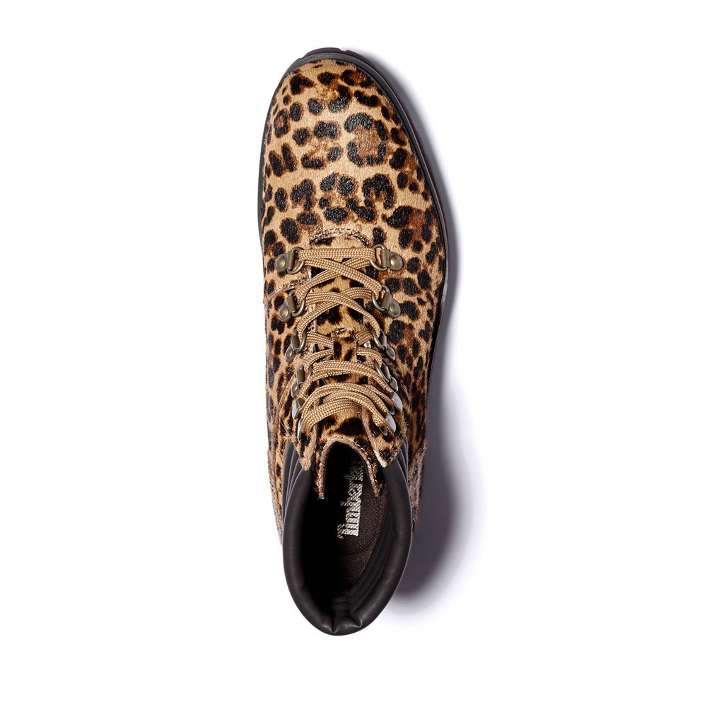 Botas Con Cordones Timberland Mujer London Square Marrones/Negras - Chile CRM-340719